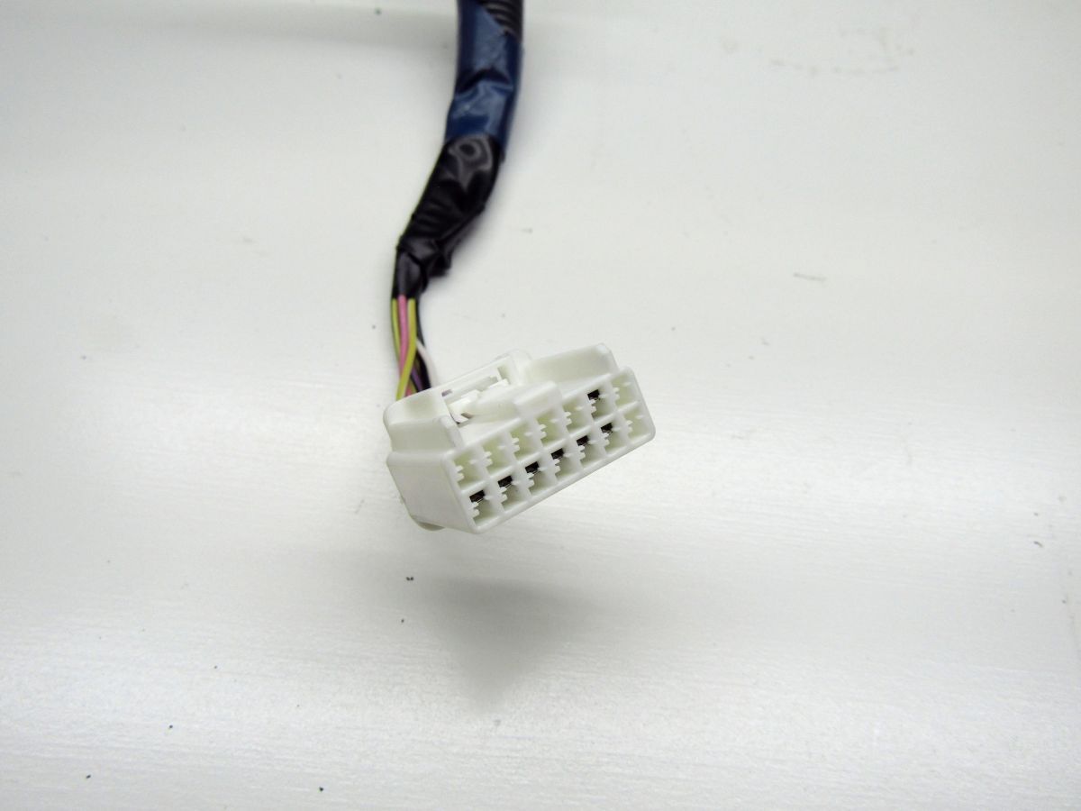 フィット GP5 純正 左 ドアミラー 手動 パール T5A (n019112) ホンダ GP5 フィット ハイブリッド 純正 左 ドアミラー 7P パール