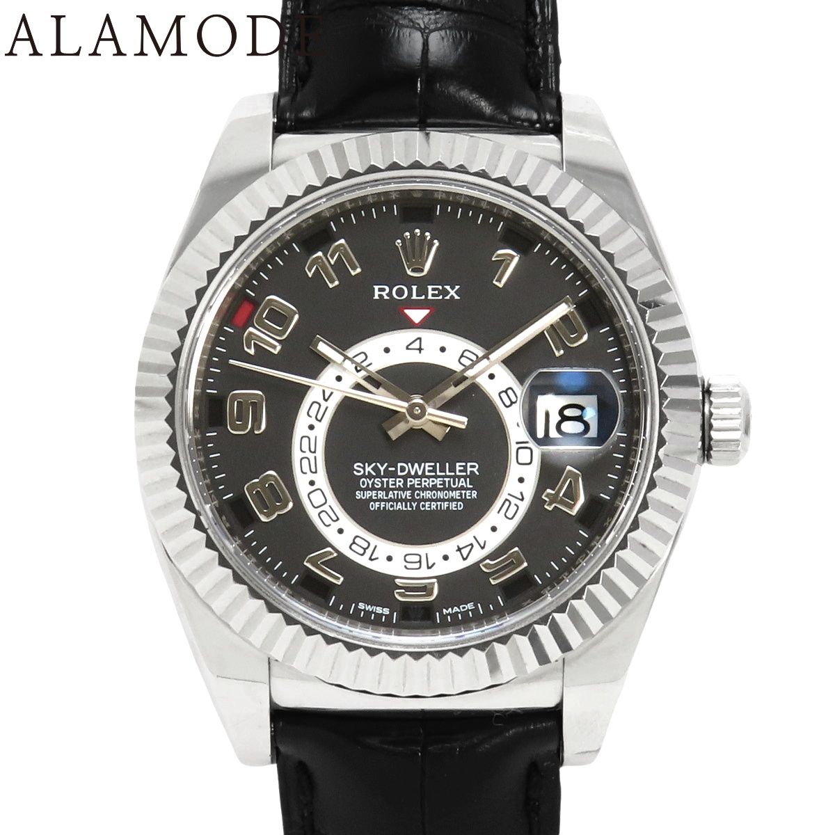 中古品A【ROLEX】ロレックス スカイドゥエラー Ref.326934 ブルー文字