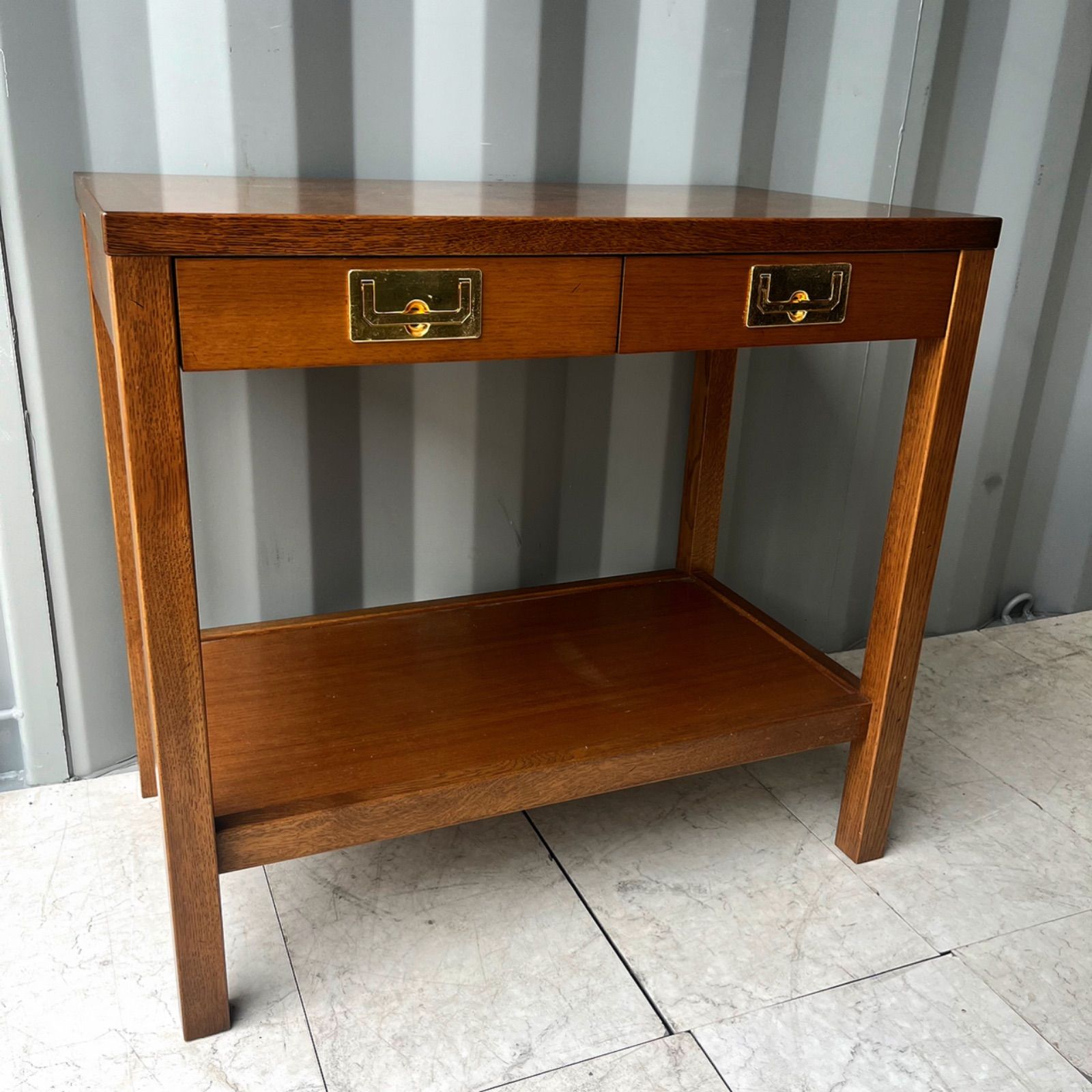 取付無料！カリモク家具 ドマーニ モーガントン 天然木クラシカルサイドテーブル✨ 取付無料！カリモク家具 ドマーニ モーガントン 天然木