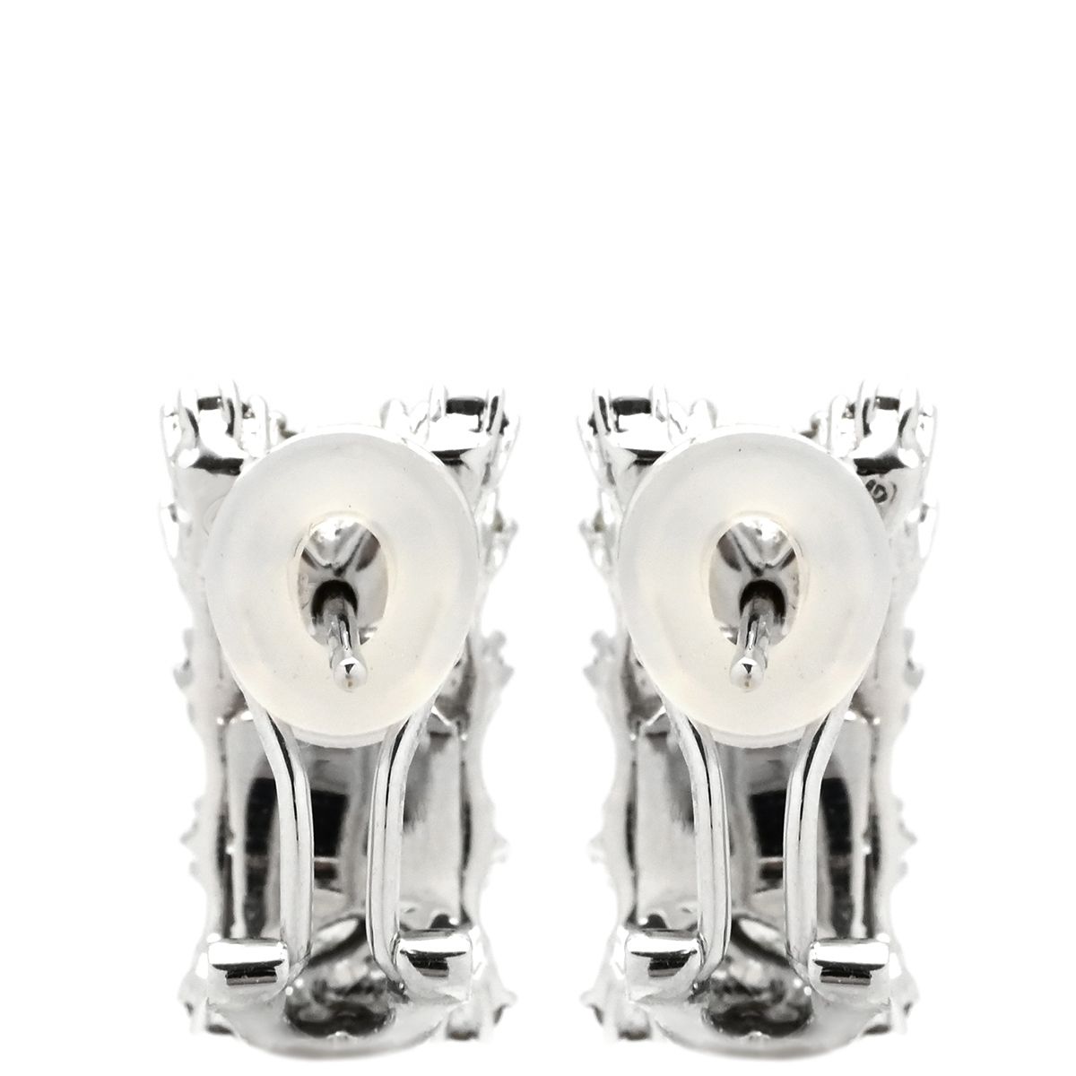 ピアス ダイヤピアス K18WG ダイヤモンド ホワイトゴールド イヤリング