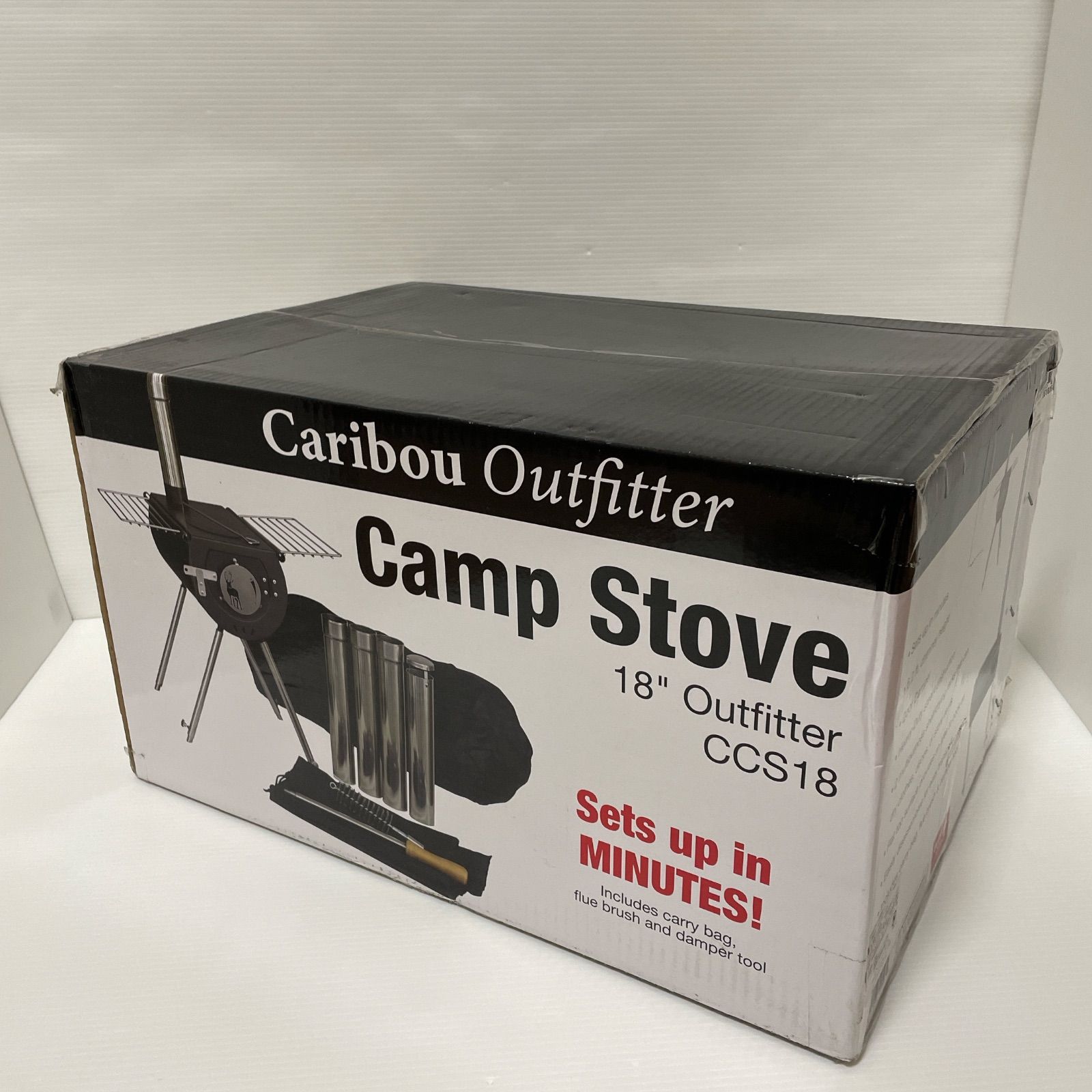 在庫一掃セール売れ筋ランキング 新品未開封 Stove US CCS18インチ カリブーキャンプストーブ バーベキュー・調理用品