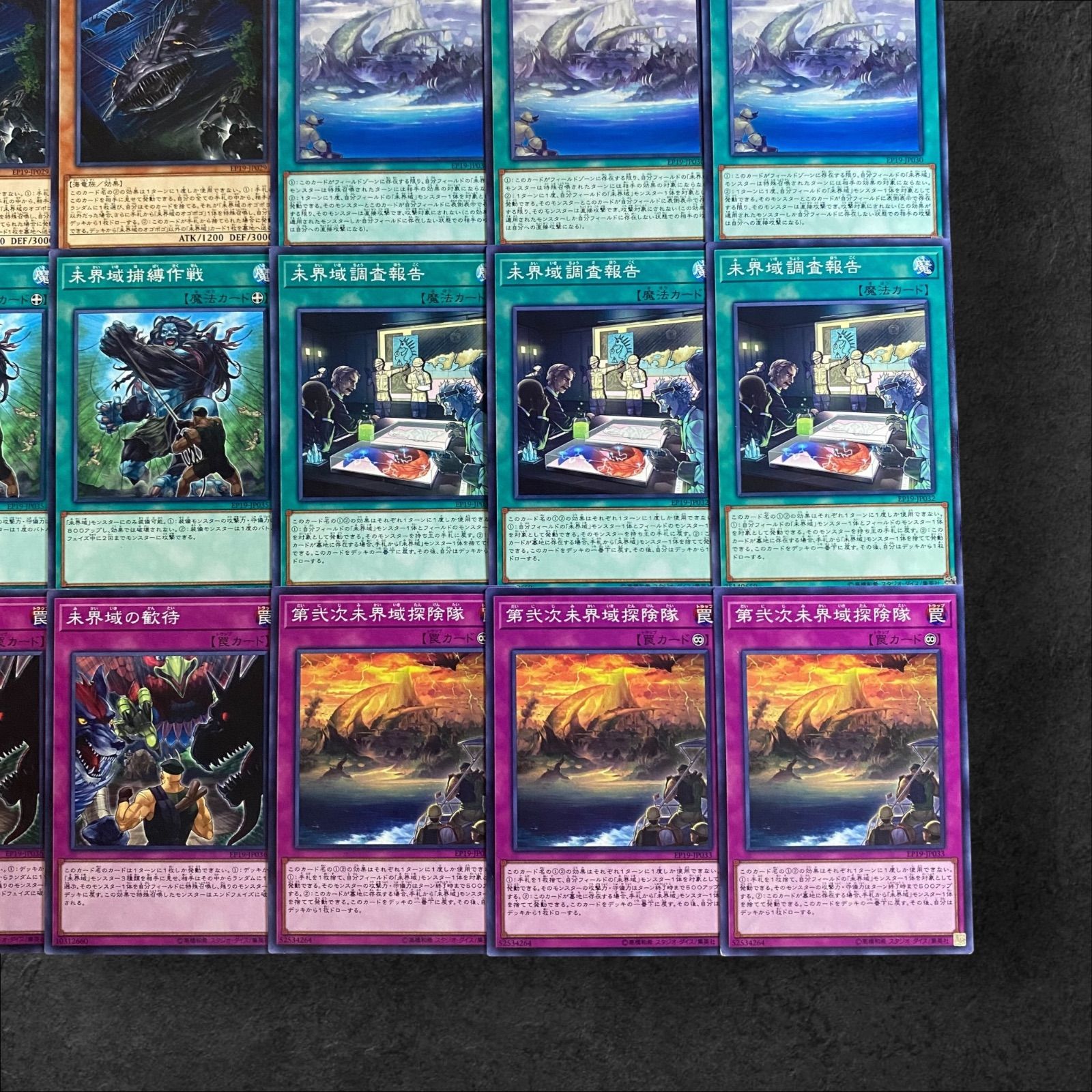 ガイアデッキ+パーツ 9248【遊戯王】未界域〈デッキパーツ〉24枚セット - メルカリ