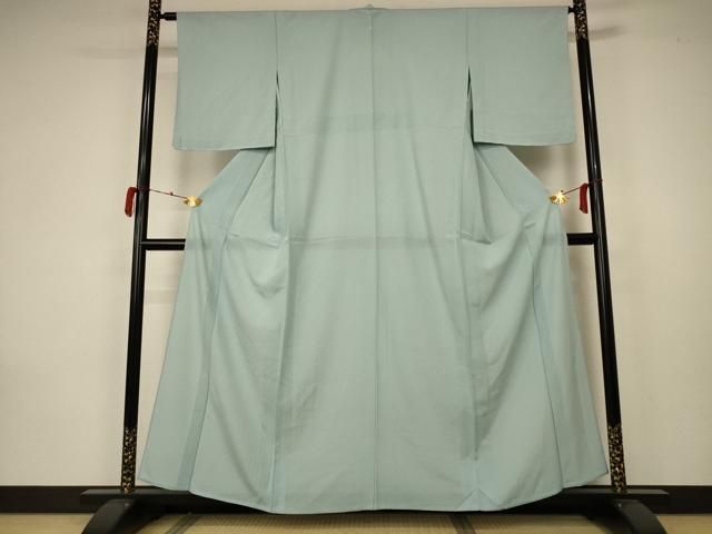 平和屋着物 夏物 江戸小紋 絽 鮫小紋柄 正絹 AABA2883jd