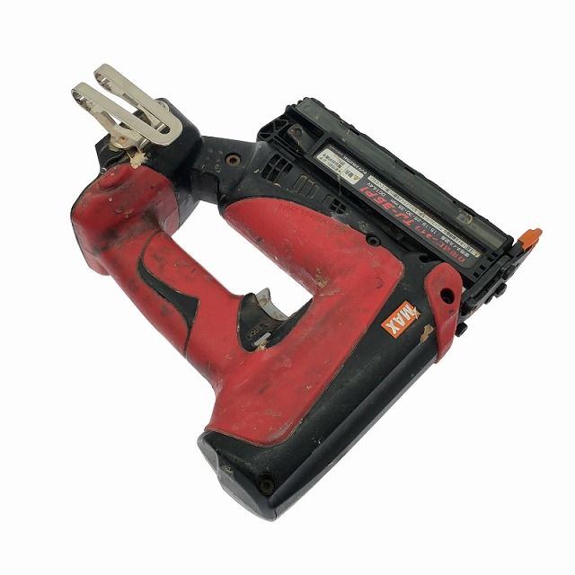 ☆中古品☆MAX マックス 14.4V 充電式ピンネイラ TJ-35P1 赤 ☆中古品☆MAX マックス 14.4V 充電式ピンネイラ TJ-35P1 赤