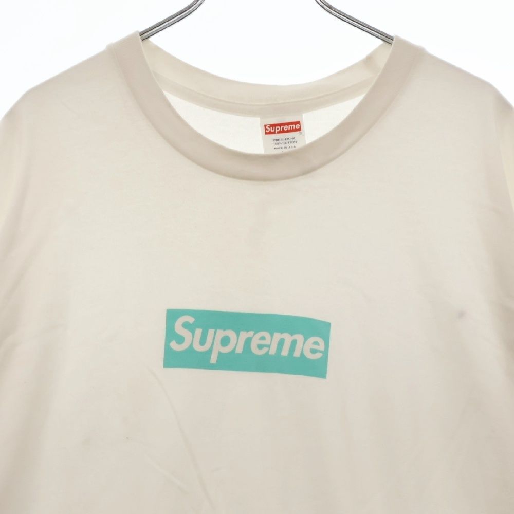 SUPREME (シュプリーム) 21AW ×TIFFANY&Co. Box Logo Tee ティファニー  