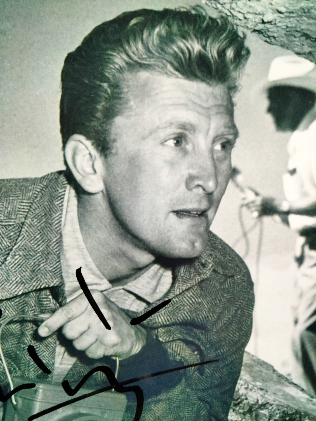 カーク・ダグラス直筆サイン入り超大型写真…チャンピオン… 【公式通販】