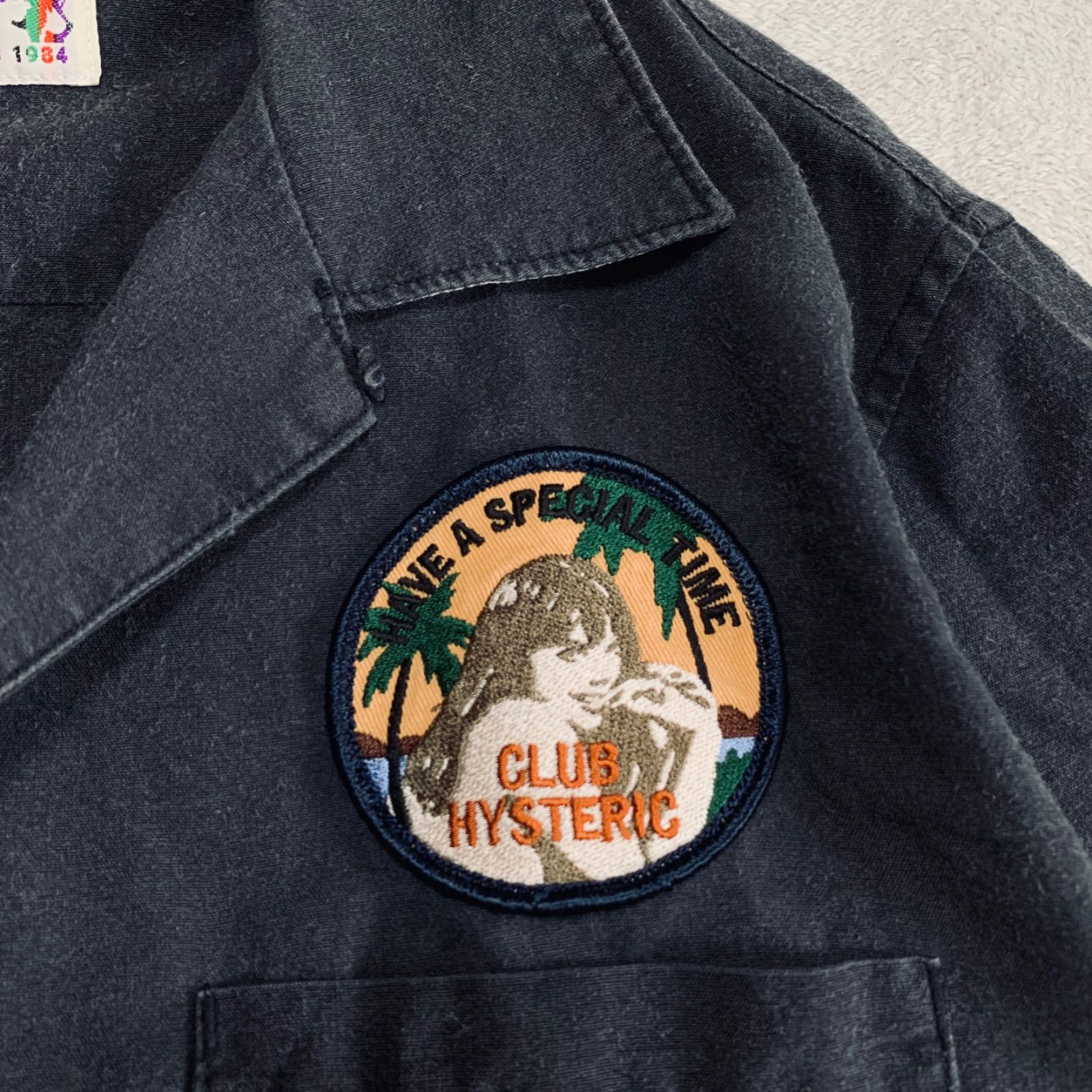 HYSTERIC GLAMOUR ボーリングシャツ ボウリングシャツ ワークシャツ