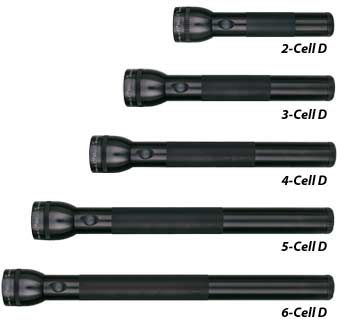 MAGLITE 懐中電灯 Dセル ブラック | 6D_ 単一電池_6本
