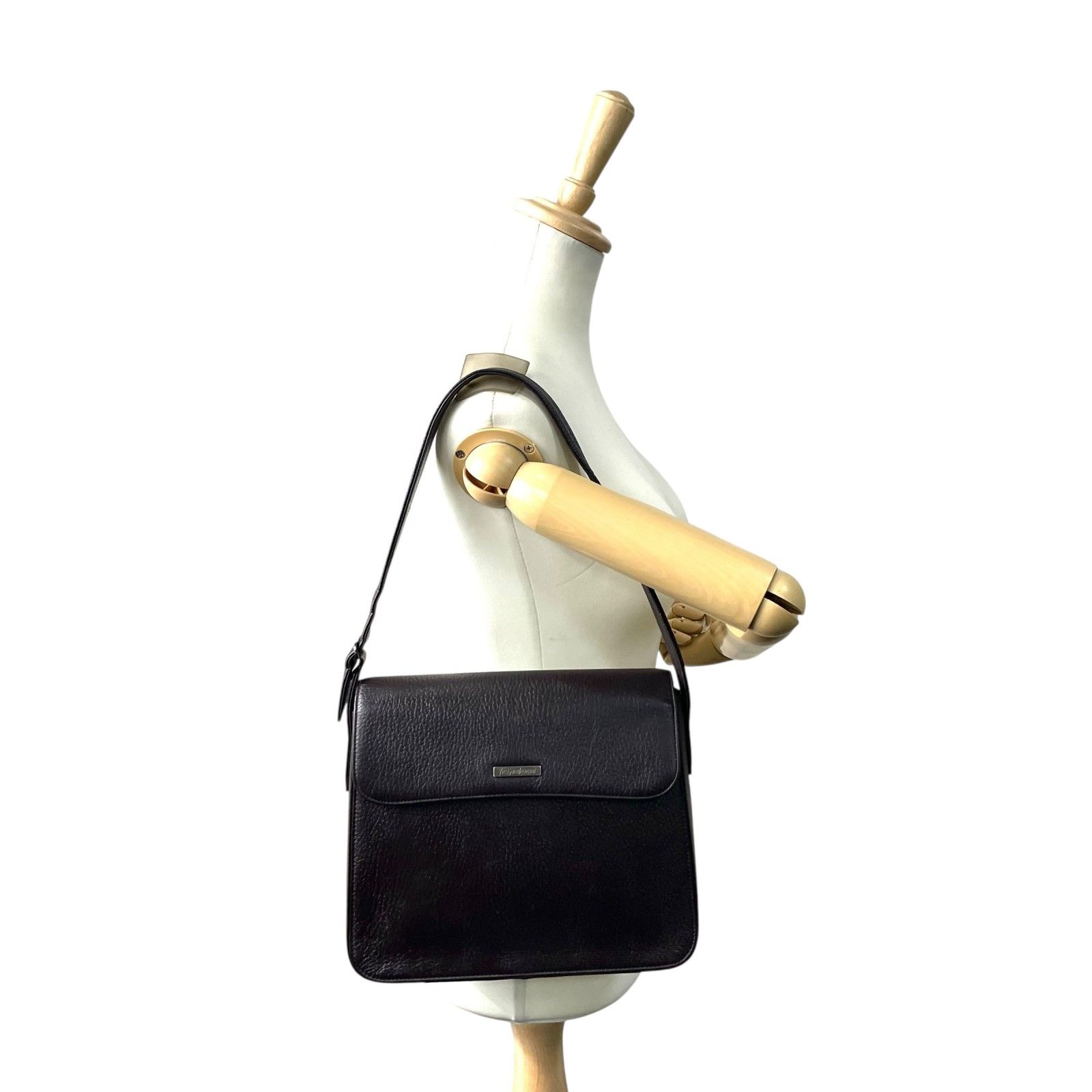 美品 Yves Saint Laurent イヴ・サンローラン ショルダーバッグ ワン  