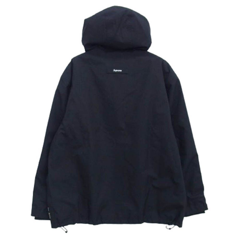 Supreme シュプリーム 25SS GORE-TEX Stripe Hooded Jacket ゴアテックス ストライプ フーデッド ジャケット ブラック系 L 上