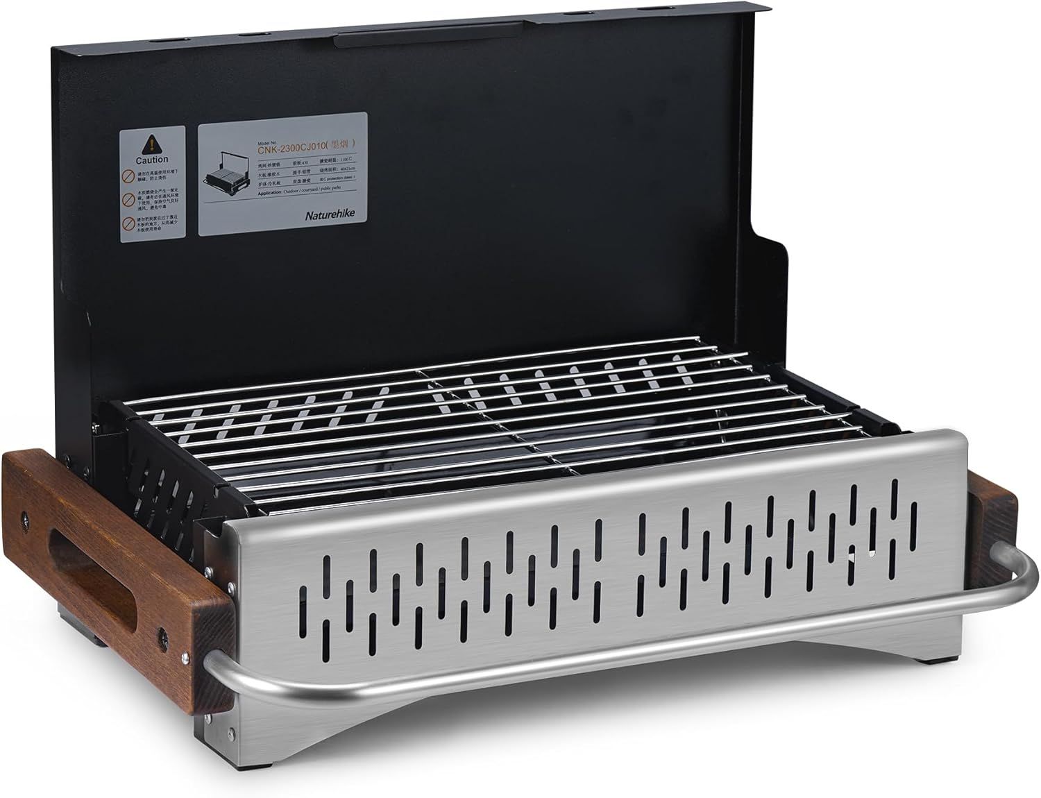 Naturehike直営店 バーベキュー コンロ 卓上 ステンレス鋼 テーブルトップ グリル 炭火焼きコンロ BBQ 2～4人用 キャンプ アウトドア