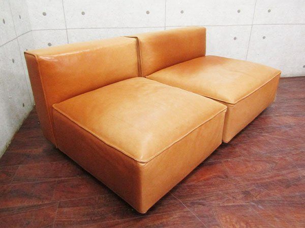 展示品 arflex/アルフレックス OMNIO/オムニオ 総革 フェザー