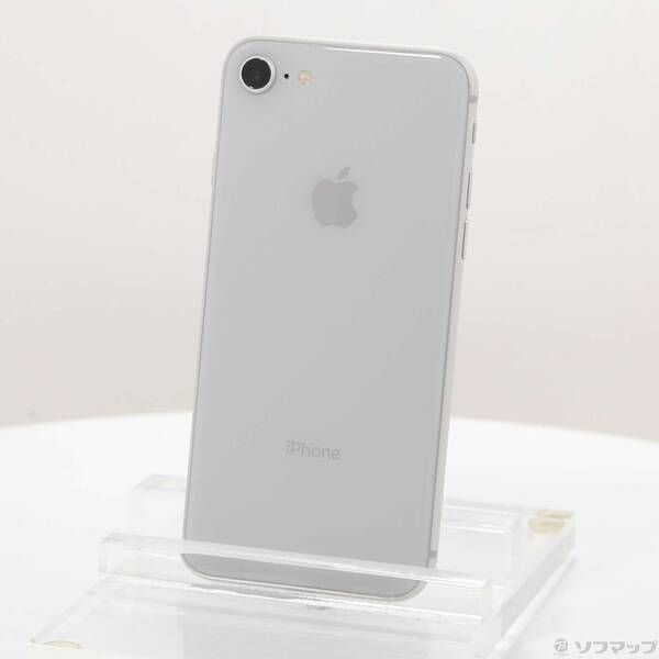 〔品〕 iPhone8 64GB シルバー MQ792J／A SIMフリー【377】