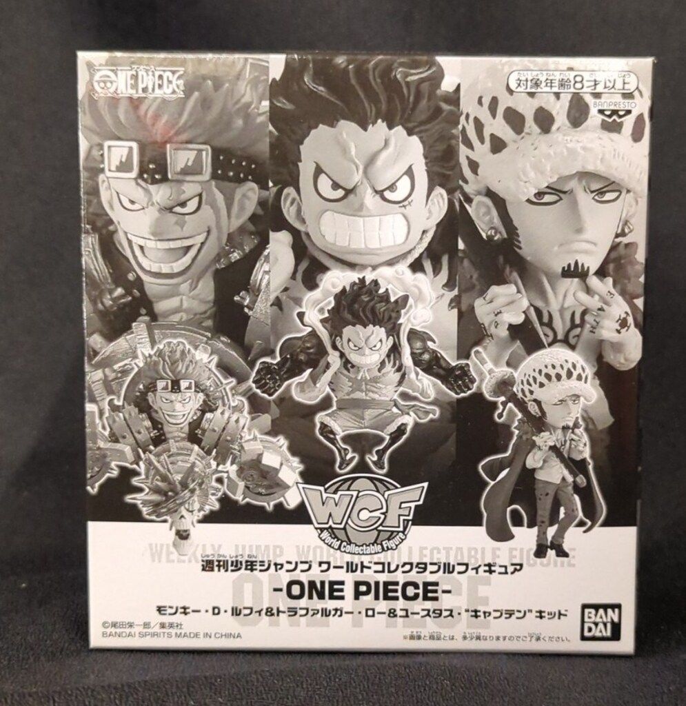 ワンピース　週刊少年ジャンプ限定　WCF ルフィ、ロー、キッド 週刊少年ジャンプ ワールドコレクタブルフィギュア ルフィ＆ロー