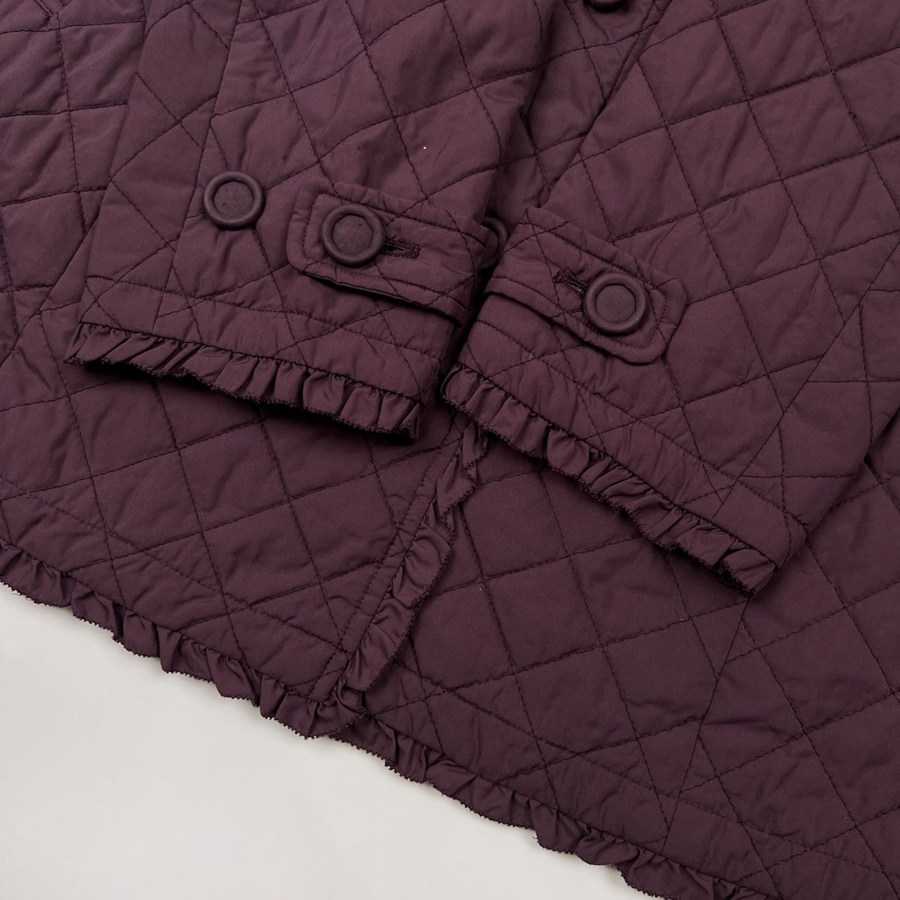 【あや】PINK HOUSE フード付きキルティングコート 1 ピンクハウス 中綿 キルティング フード ジャケット コート