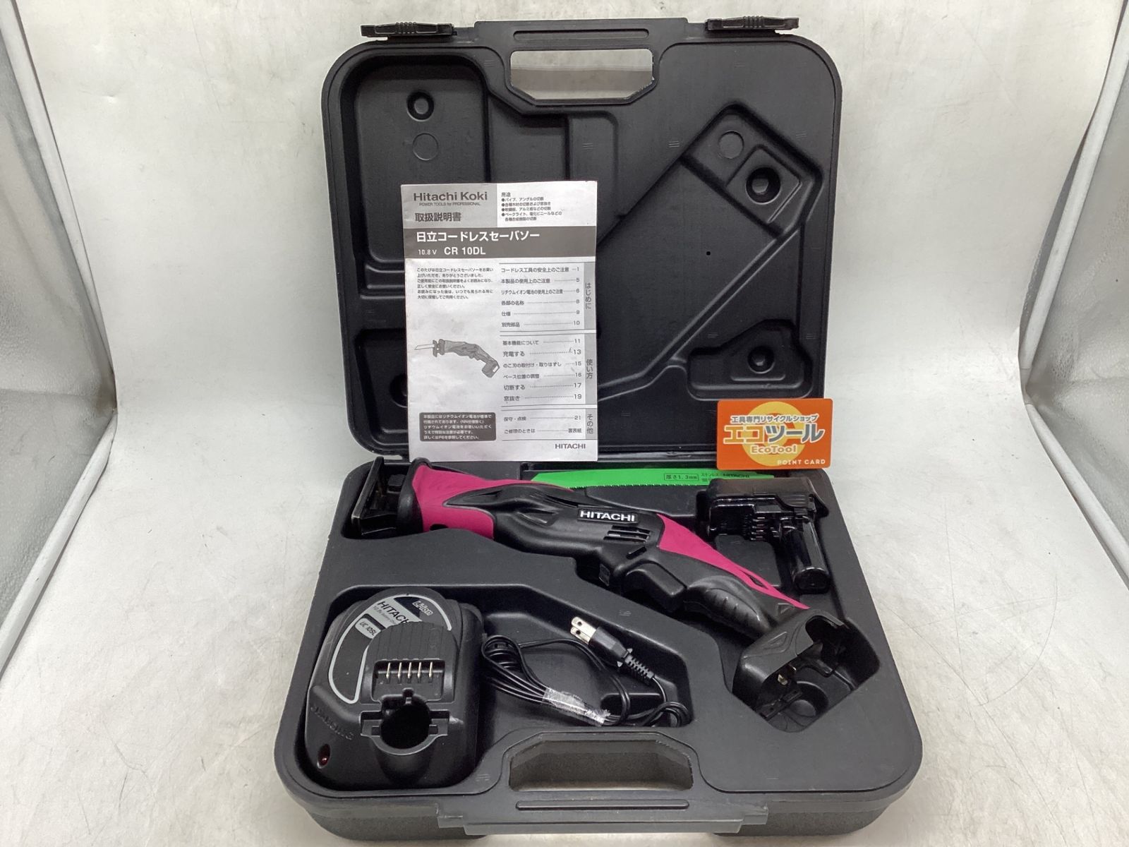 10.8Vコードレスレシプロソー CR10DL