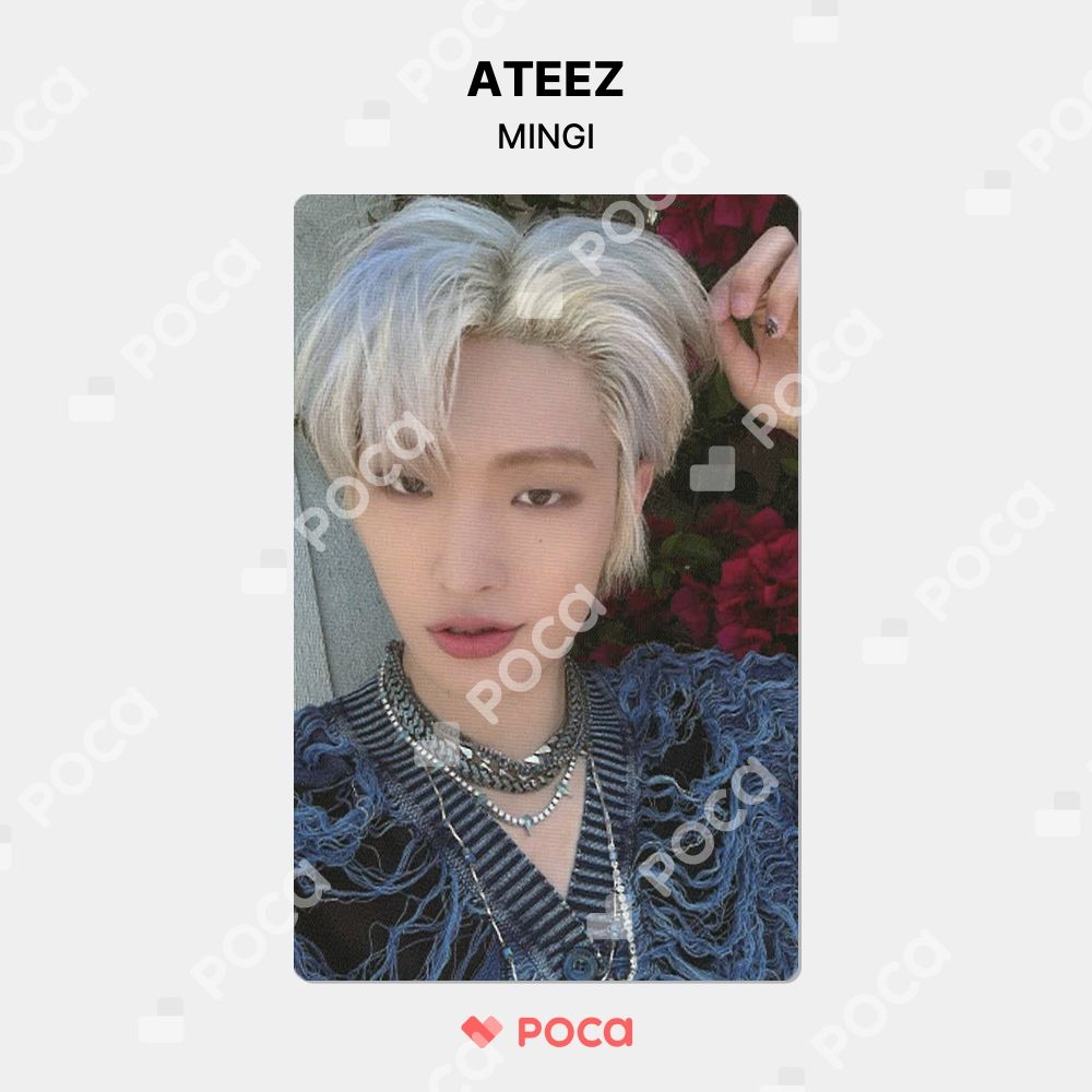 ATEEZ ミンギ トレカ GOLDEN HOUR : Part.1 POP-UP EXHIBITION