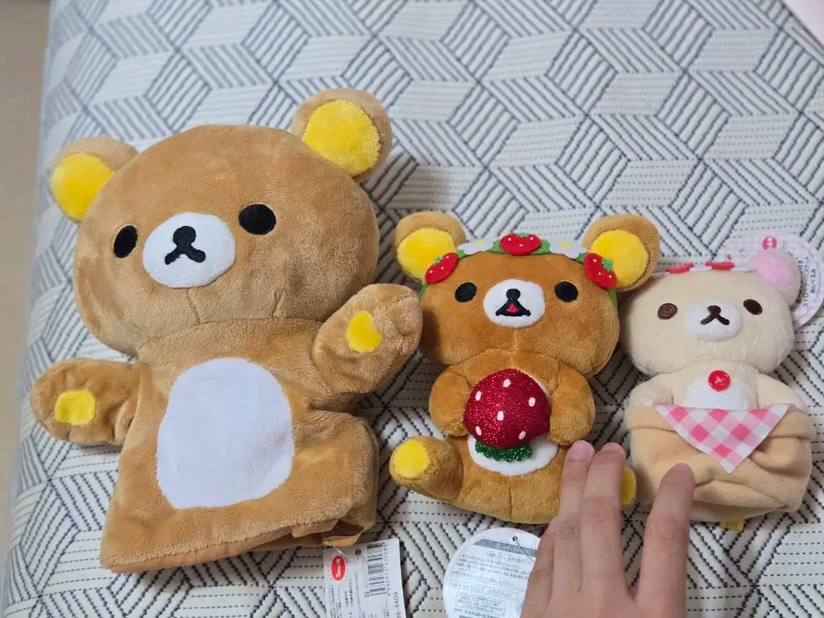 コリラック リラックマ ぬいぐるみ ハンドパペット まとめ - メルカリ