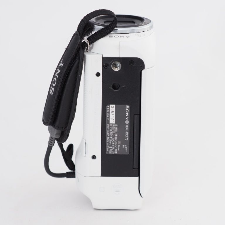 SONY ソニー ビデオカメラ Handycam HDR-CX470 ホワイト 内蔵メモリー