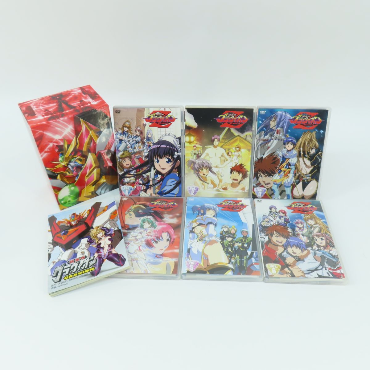 DVD 超重神グラヴィオン 全6巻＆超重神グラヴィオン ツヴァイ 全