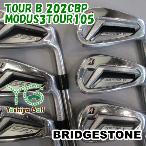 アイアン ブリヂストン TOUR B 202CBP/MODUS3TOUR105/S/0[119195]