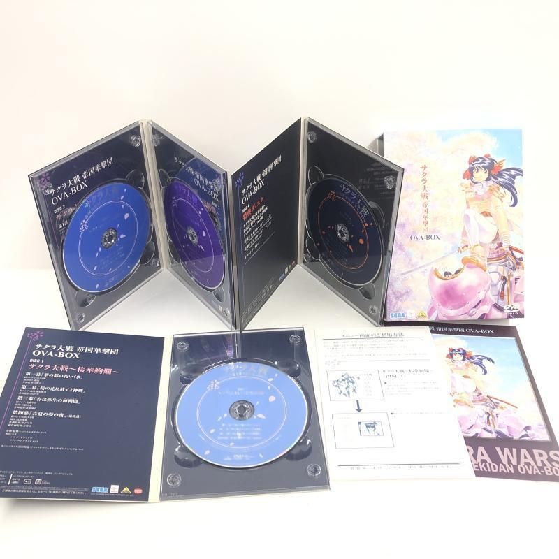 中古】サクラ大戦 TV DVD-BOX＆帝国華撃団 OVA-BOX 全2BOXセット