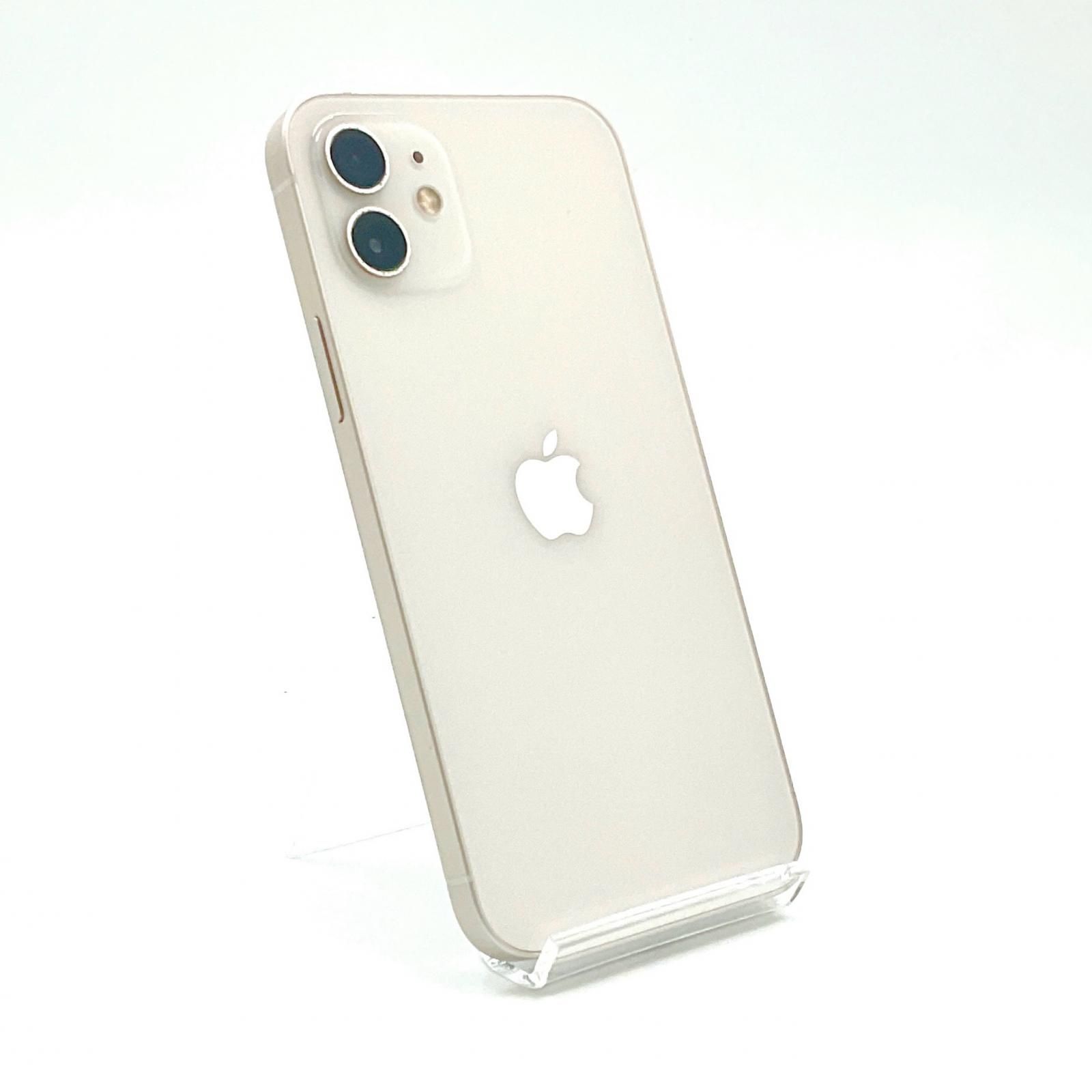 全額返金保証 最速発送 Apple iPhone 12 128GB ホワイト au 白ロム 動作 済 82%