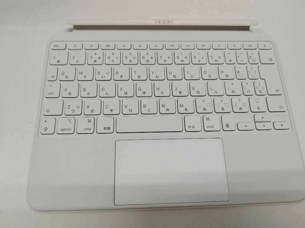 iPad Magic Keyboard Folio|10.9インチ|A2695|日本語配列|ホワイト MQDP3J|A