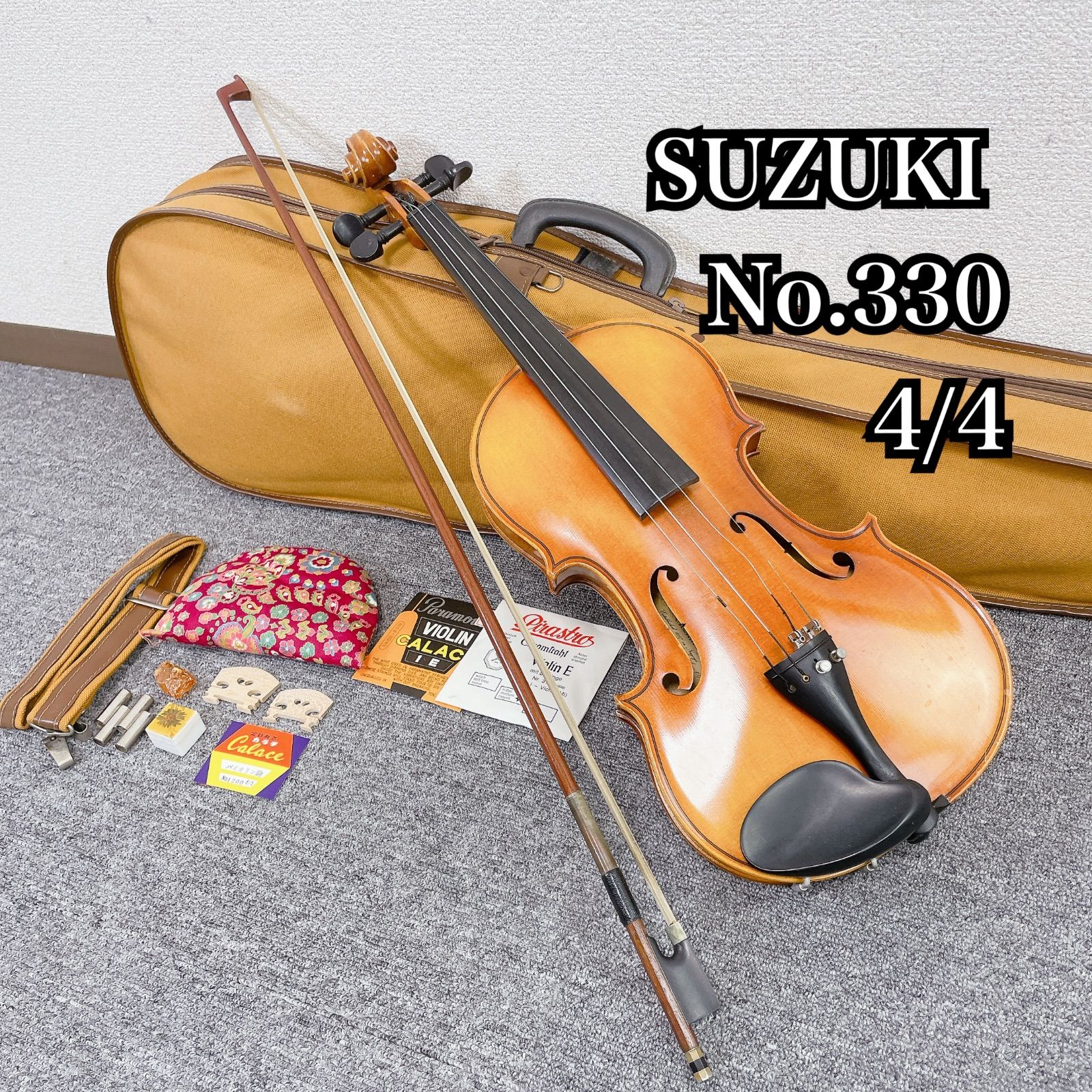 SUZUKI バイオリン No.330 4|4 楽器 1977