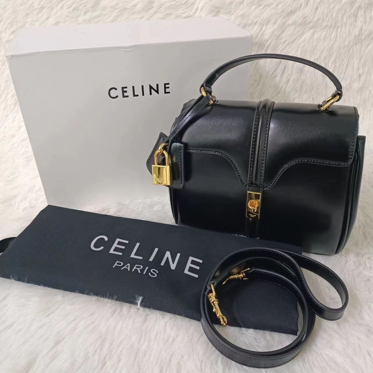 CELINEセリーヌ ハンドバッグ ショルダーバッグ  ミニ 2WAY