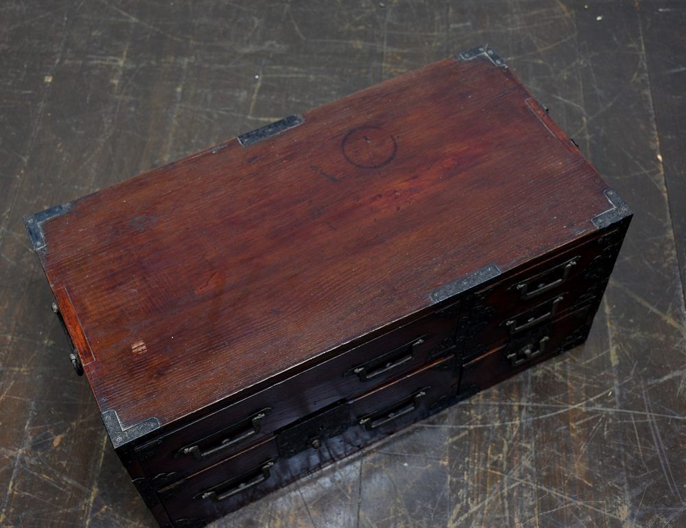 鉄角金具 小箪笥