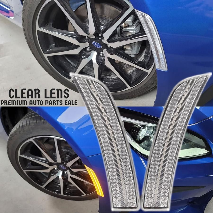 GR86 ZN8 BRZ ZD8 LED サイドマーカー クリアレンズ スモーク
