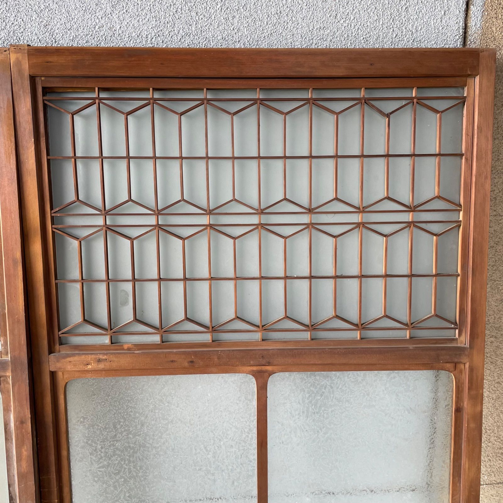 アンティーク建具 ガラス戸