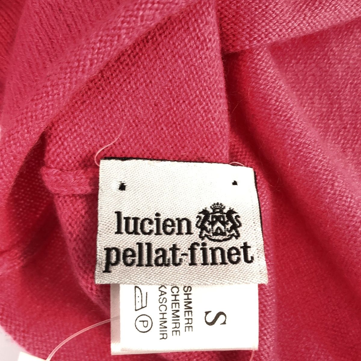 lucien pellat-finet ルシアンペラフィネ ピュアカシミヤ スカルニット