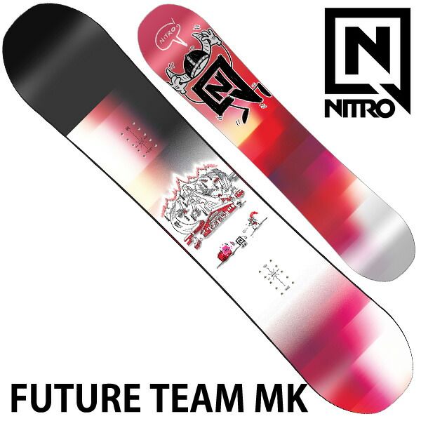 24-25 NITRO | ナイトロ FUTURE TEAM PRO MK フューチャーチーム レディース キッズ ユース スノーボード 板 2025 型落ち