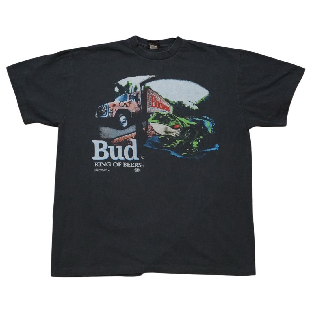 ビンテージ 90s デルタバドワイザーTシャツXL