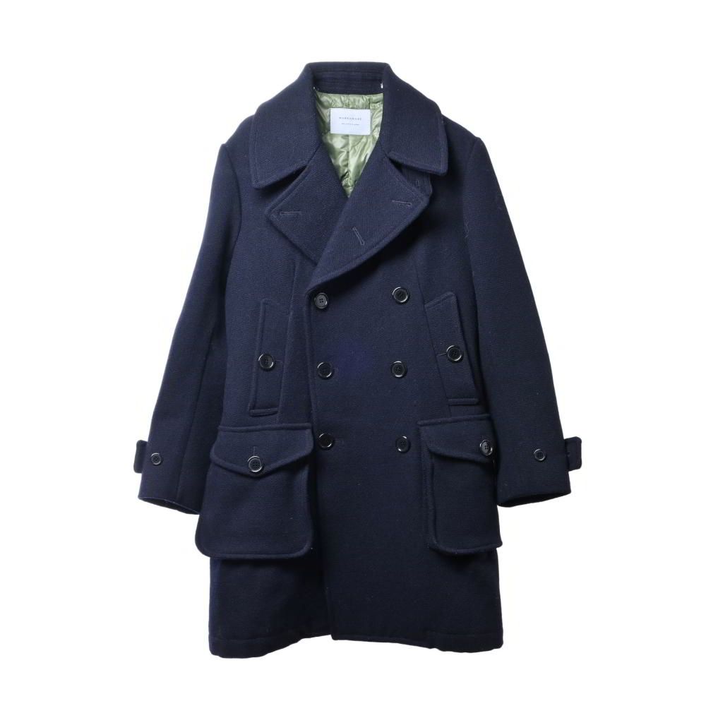 BALMAIN バルマン 本革 羊革 ラムレザー ステンカラーコート 黒 2025年