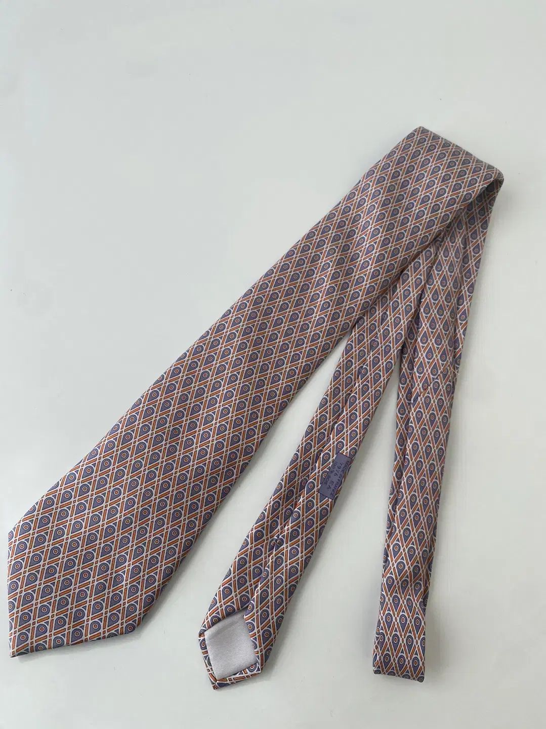 エルメス HERMES ネクタイ パターン柄