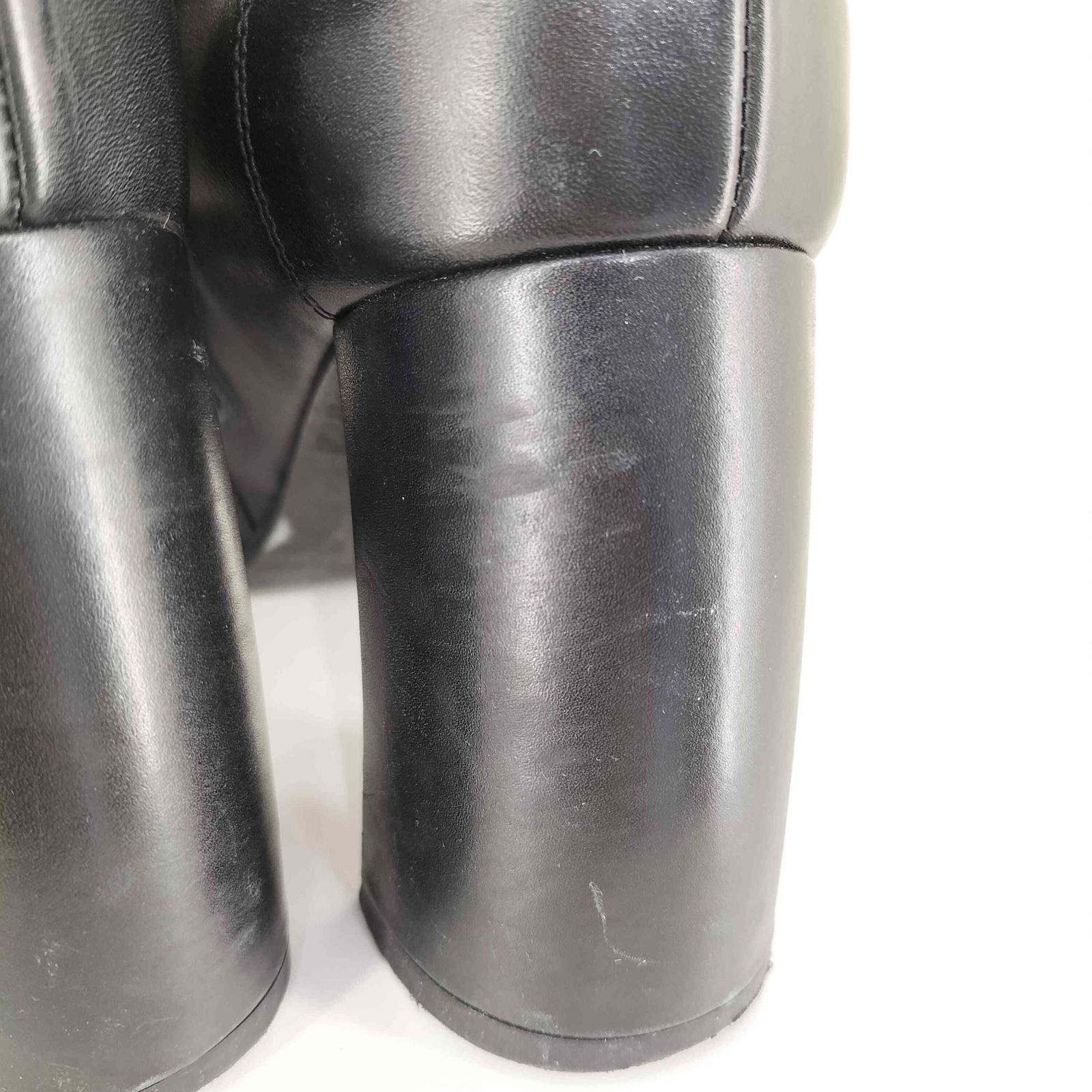 アンドゥムルメステール Ann DEMEULEMEESTER カーブヒールブーツ