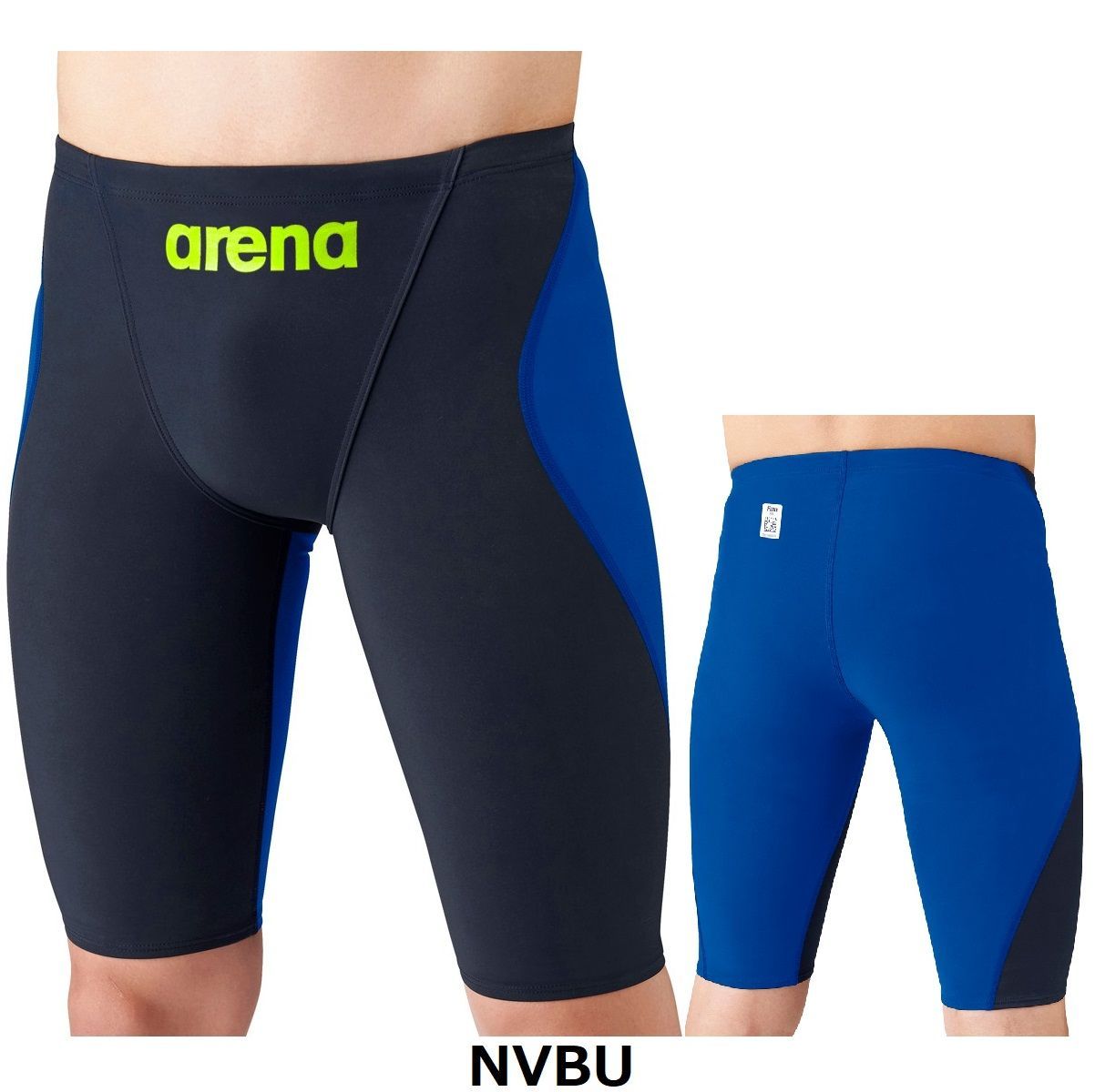 アリーナ ARN-1011M NVBU アクアフォースフュージョントライ ハーフスパッツ FINA承認 arena レース水着 メンズ 男性用