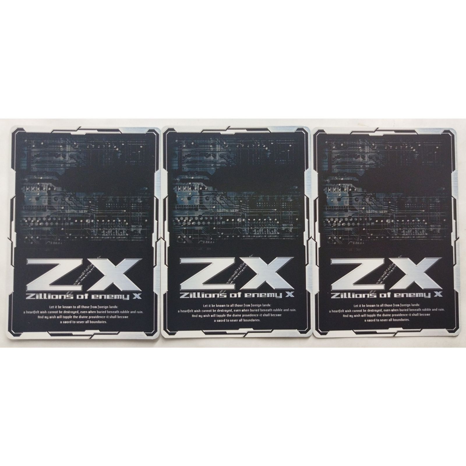 ka-ta１剤9本２剤1本よろしくお願いします。 お掃除するボブテイル B02-048 Z/X ゼクス カード 3枚 ( #11255