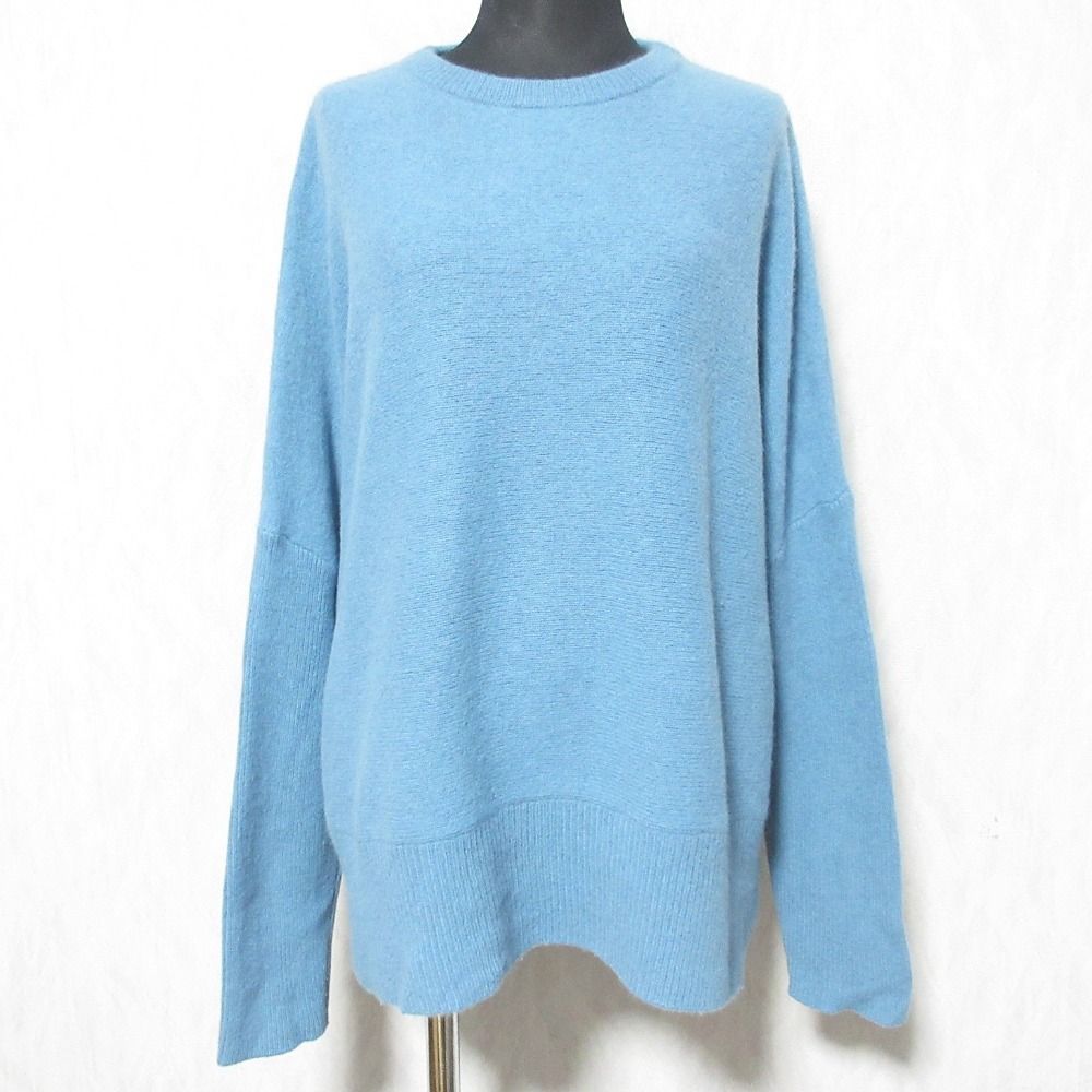 芸能人愛用のおすすめ最新情報 美品 24AW Liesse リエス フォックスウールビッグニット プル ニット+セーター