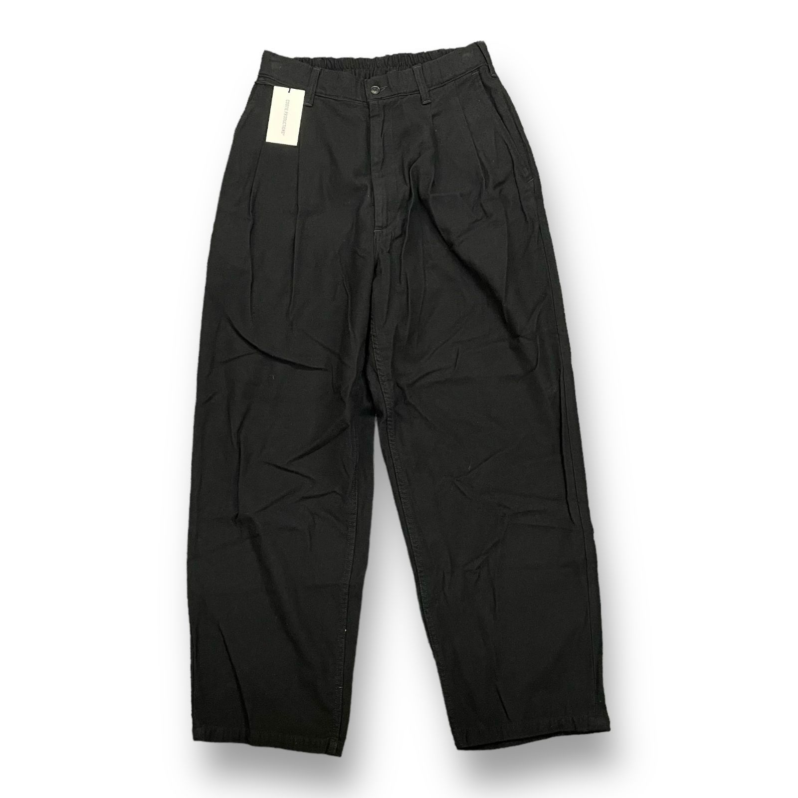 新品 定価33000円 COOTIE 23SS Silk Nep 2 Tuck Easy Trousers 
