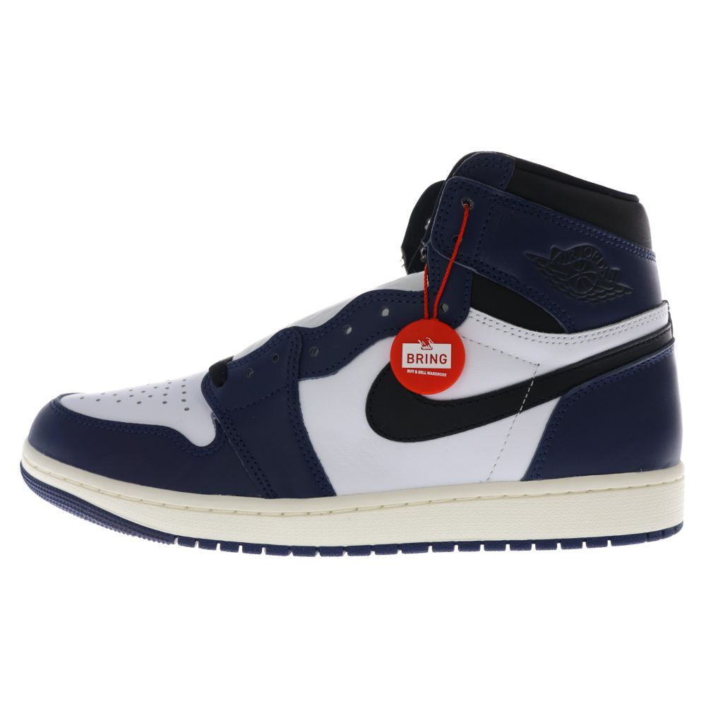 NIKE (ナイキ) AIR JORDAN 1 RETRO HIGH OG Midnight Navy エア 