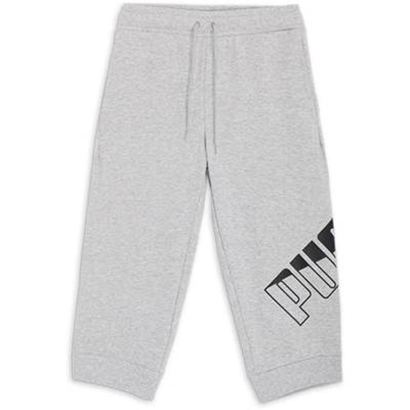 PUMA(プーマ) PUMA POWER 3/4 パンツ スポーツスタイル ウェア スウェットパンツ 680689、(04)ライトグレーヘザー