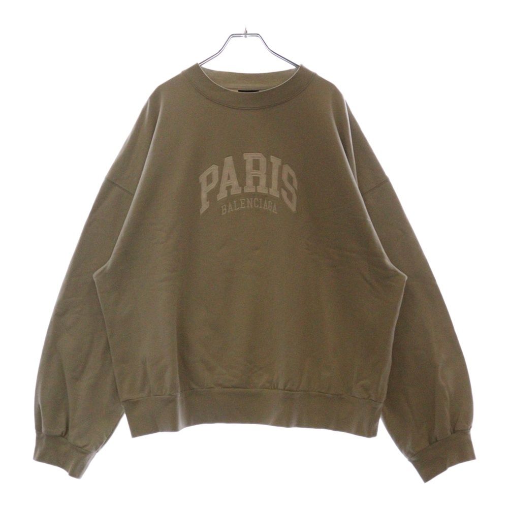 人気の春夏 BALENCIAGA PARIS刺繍クルーネック 23AW (バレンシアガ) トップス