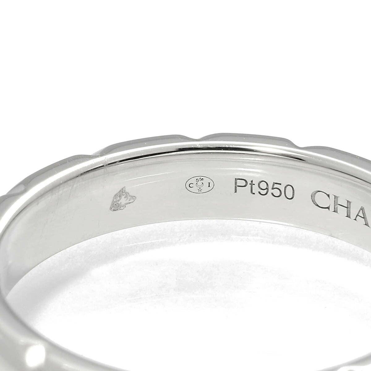 CHAUMET☆Pt950 トルサード ドゥ　ショーメ　マリッジリング 18号強 CHAUMET - ショーメ ダイヤモンド トルサード マリッジ リング