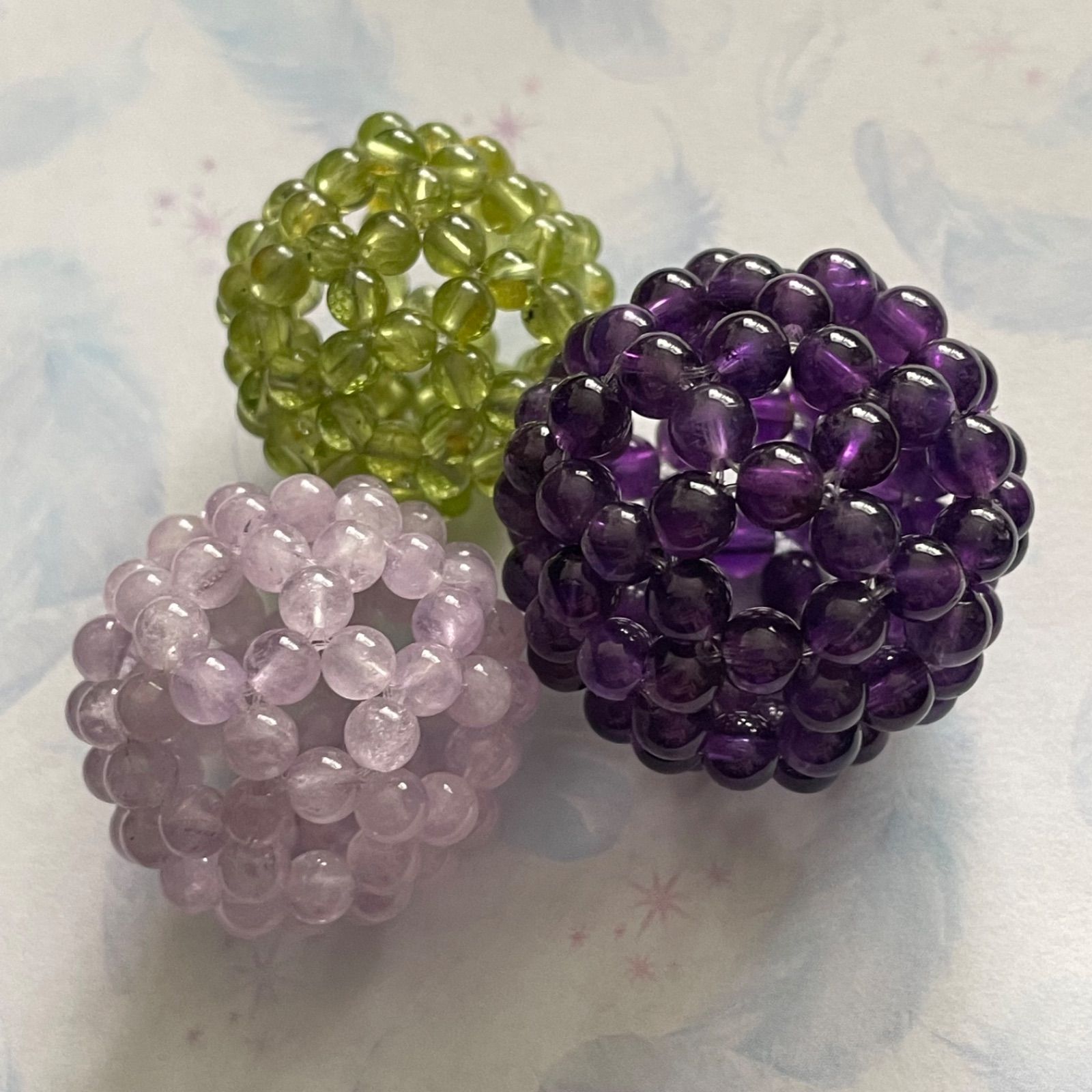 神聖幾何学フラーレン バッキーボールプチ アメジスト - メルカリ