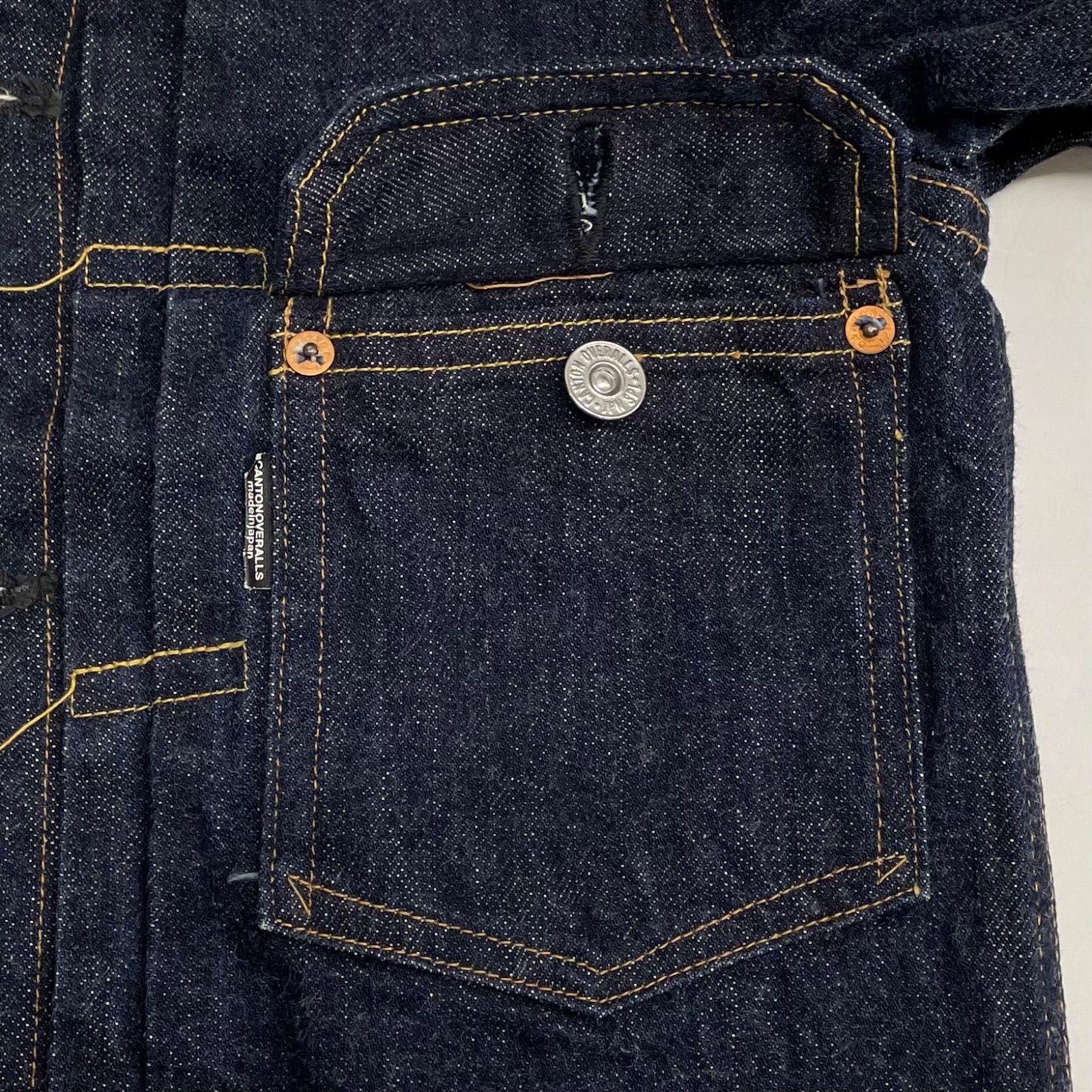 CANTON OVERALLS キャントンオーバーオールズ 1963-701 1stタイプ 