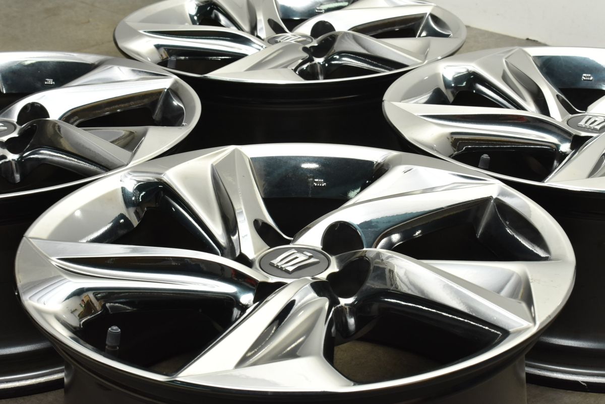 良好品 トヨタ 220 クラウン RS 純正 18in 8J 45 PCD114.3 4本セット カムリ マークX C-HR アルファード プリウスα カローラクロス